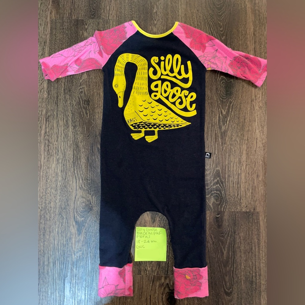 18-24m Silly Goose Long-Sleeve Rag